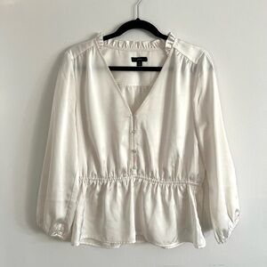 J. Crew Peplum Blouse
